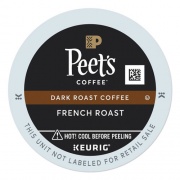 Peet's Coffee French Roast Coffee K-Cups, 22/Box (6545)