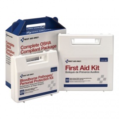 First Aid Only First Aid Kit for 50 People, 229 Pieces, ANSI/OSHA Compliant, Plastic Case (228CP)