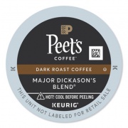 Peet's Coffee Major Dickason's Blend K-Cups, 22/Box (6547)
