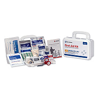 First Aid Only ANSI Class A 10 Person First Aid Kit, 71 Pieces, Plastic Case (FAO90754)