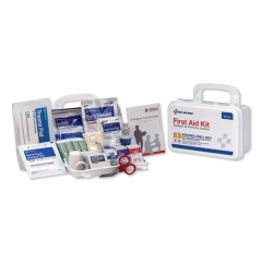 First Aid Only ANSI Class A 10 Person First Aid Kit, 71 Pieces, Plastic Case (90754)