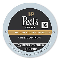 Peet's Coffee Cafe Domingo K-Cups, 22/Box (GMT6543)