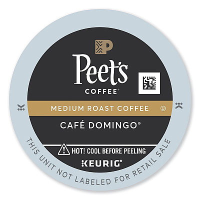 Peet's Coffee Cafe Domingo K-Cups, 22/Box (GMT6543)