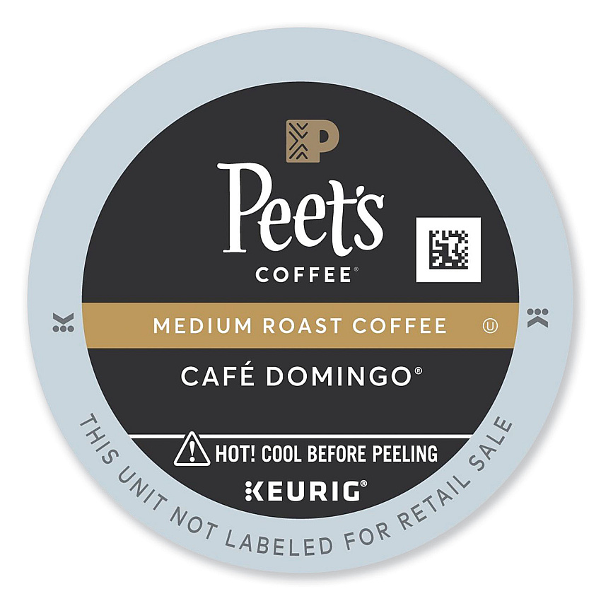 Peet's Coffee Cafe Domingo K-Cups, 22/Box (GMT6543)