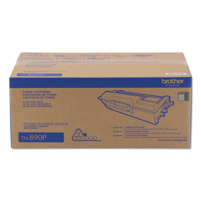 Brother TN890P Ultra High-Yield Toner, 20,000 Page-Yield, Black, For Managed Print Dealers