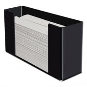 Kantek Multifold Paper Towel Dispenser, 12.5 x 4.4 x 7, Black (AH190B)