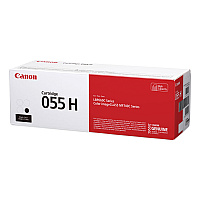 Canon 3020C001 (055H) High-Yield Toner, 7,600 Page-Yield, Black