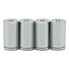 AbilityOne 6135014468307, SKILCRAFT Alkaline C Batteries, 4/Pack