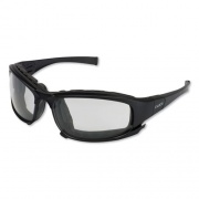 KleenGuard V50 Anti-Fog Calico Safety Eyewear, Black Frame, Clear Lens, Nylon/Polycarb, 12/Box (25672)