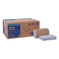 Tork Windshield Towel, 2-Ply, 9.13 x 10.25, Blue, 140/Pack, 16 Packs/Carton (TRK192122)