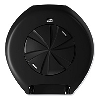 Tork 3 Roll Bath Tissue Roll Dispenser for OptiCore, 14.12 x 6.31 x 14.56, Black (TRK565828)