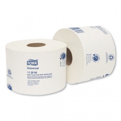 Tork Universal Bath Tissue Roll with OptiCore, Septic Safe, 1-Ply, White, 1,755 Sheets/Roll, 36/Carton (112990)