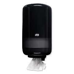 Tork Elevation Mini Centerfeed Hand Towel Dispenser, 6.86 X 6.51 X 13.05, Black (TRK558028A)