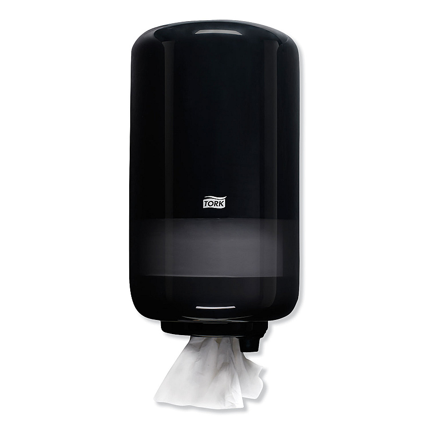 Tork Elevation Mini Centerfeed Hand Towel Dispenser, 6.86 X 6.51 X 13.05, Black (TRK558028A)