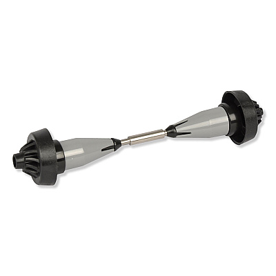 Tork Coreless High Capacity Spindle Kit, Plastic, 3.66" Roll Size, Type C, Gray, 2 per Kit (TRK473040)