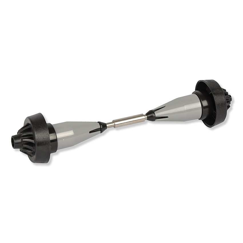 Tork Coreless High Capacity Spindle Kit, Plastic, 3.66" Roll Size, Type C, Gray, 2 per Kit (TRK473040)