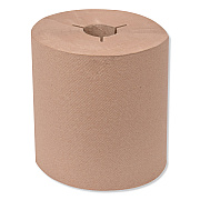 Tork Universal Hand Towel Roll, Notched, 1-Ply, 8" x 1,000 ft, Natural, 6 Rolls/Carton (TRK8031000)
