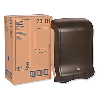 Tork Folded Towel Dispenser, 11.75 x 6.25 x 18, Smoke (TRK73TR)