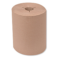 Tork Universal Hand Towel Roll, Notched, 1-Ply, 8" x 425 ft, Natural, 12 Rolls/Carton (TRK8620100)