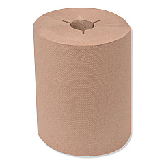 Tork Universal Hand Towel Roll, Notched, 1-Ply, 8" x 425 ft, Natural, 12 Rolls/Carton (TRK8620100)