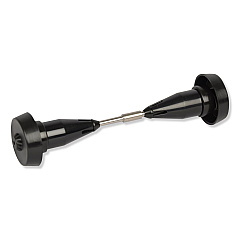 Tork Coreless High Capacity Spindle Kit, Plastic, 3.66" Roll Size, Black, 2 per Kit (TRK473060)