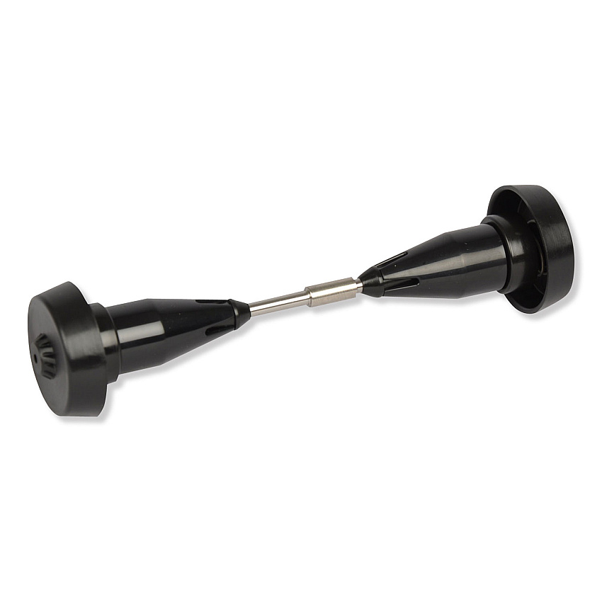 Tork Coreless High Capacity Spindle Kit, Plastic, 3.66" Roll Size, Black, 2 per Kit (TRK473060)