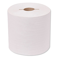 Tork Universal Hand Towel Roll, Notched, 1-Ply, 7.5 x 10, White, 756/Roll, 6/Carton (TRK7171600)