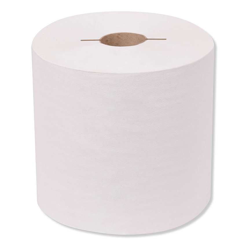 Tork Universal Hand Towel Roll, Notched, 1-Ply, 7.5 x 10, White, 756/Roll, 6/Carton (TRK7171600)
