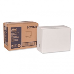 Tork Singlefold Hand Towel Dispenser, 11.75 x 5.75 x 9.25, White (70WM1)