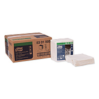 Tork Heavy-Duty Cleaning Cloth, 12.6 x 13, White, 50/Pack, 6 Packs/Carton (TRK5301505)