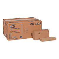 Tork Universal Multifold Hand Towel, 1-Ply, 9.13 x 9.5, Natural, 250/Pack, 16 Packs/Carton (TRKMK530A)