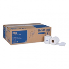 Tork Advanced Bath Tissue, Septic Safe, 2-Ply, White, 500 Sheets/Roll, 48 Rolls/Carton (TM6130S)