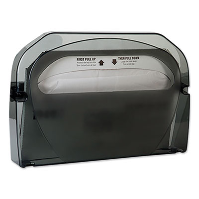 Tork Toilet Seat Cover Dispenser, 16 x 3.13 x 11.5, Smoke, 12/Carton (TRK1951001)
