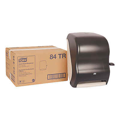 Tork Hand Towel Roll Dispenser, 12.94 x 9.25 x 15.5, Smoke (TRK84TR)
