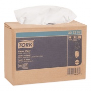 Tork Multipurpose Paper Wiper, 4-Ply, 9.75 x 16.75, White, 125/Box, 8 Boxes/Carton (303362)