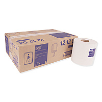 Tork Centerfeed Hand Towel, 2-Ply, 7.6 x 11.8, White, 600/Roll, 6 Rolls/Carton (TRK121204)