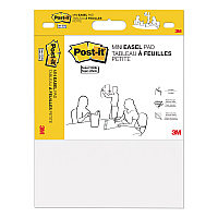 Post-it Easel Pads Super Sticky Vertical-Orientation Self-Stick Easel Pads, Unruled, 15 x 18, White, 20 Sheets, 2/Pack (MMM577SS)