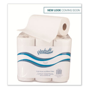 Windsoft Kitchen Roll Towels, 2-Ply, 11 x 9, White, 72 Sheets/Roll, 6 Rolls/Pack (2420)