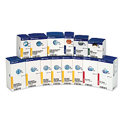 First Aid Only SmartCompliance Restaurant First Aid Cabinet Refill, 214 Pieces (FAOFAE8010)