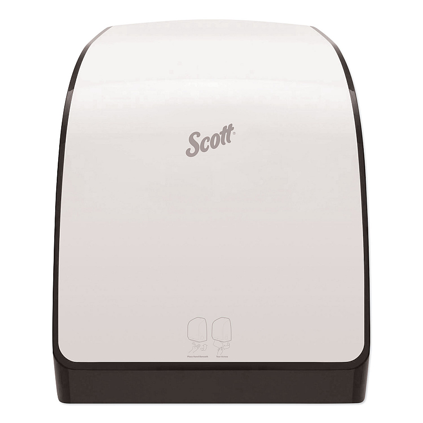 Scott Pro Electronic Hard Roll Towel Dispenser, 12.66 X 9.18 X 16.44, White (KCC34349)