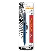 Zebra Sarasa Grand Gel Pen, Retractable, Medium 0.7 mm, Black Ink, Turquoise Barrel (48611)