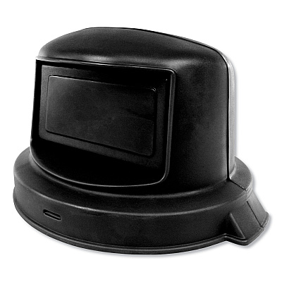 Impact Domed Gator Lids, for 44 gal, Domed Lid, 27" Diameter, Black (IMP7747GRA)