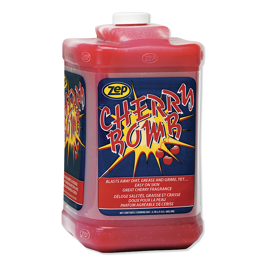 Zep Professional Professional Professional Cherry Bomb Hand Cleaner Refill, Cherry Scent, 1 gal (ZPE95124EA)