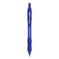 Paper Mate Profile Ballpoint Pen, Retractable, Medium 1 mm, Blue Ink, Translucent Blue Barrel, 4/Pack (PAP2113555)