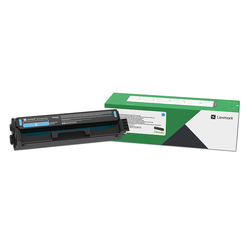 Lexmark C331HC0 Return Program High-Yield Toner, 2,500 Page-Yield, Cyan
