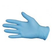 Impact DiversaMed Disposable Powder-Free Exam Nitrile Gloves, Blue, Medium, 100/Box (8645MBX)