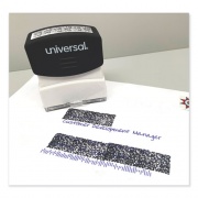 Universal Security Stamp, Obscures Area 1.69 x 0.56, Black (10136)