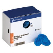 First Aid Only SmartCompliance Refill Finger Cots, Blue, Nitrile, 50/Box (FAE6050)