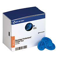 First Aid Only SmartCompliance Refill Finger Cots, Blue, Nitrile, 50/Box (FAOFAE6050)