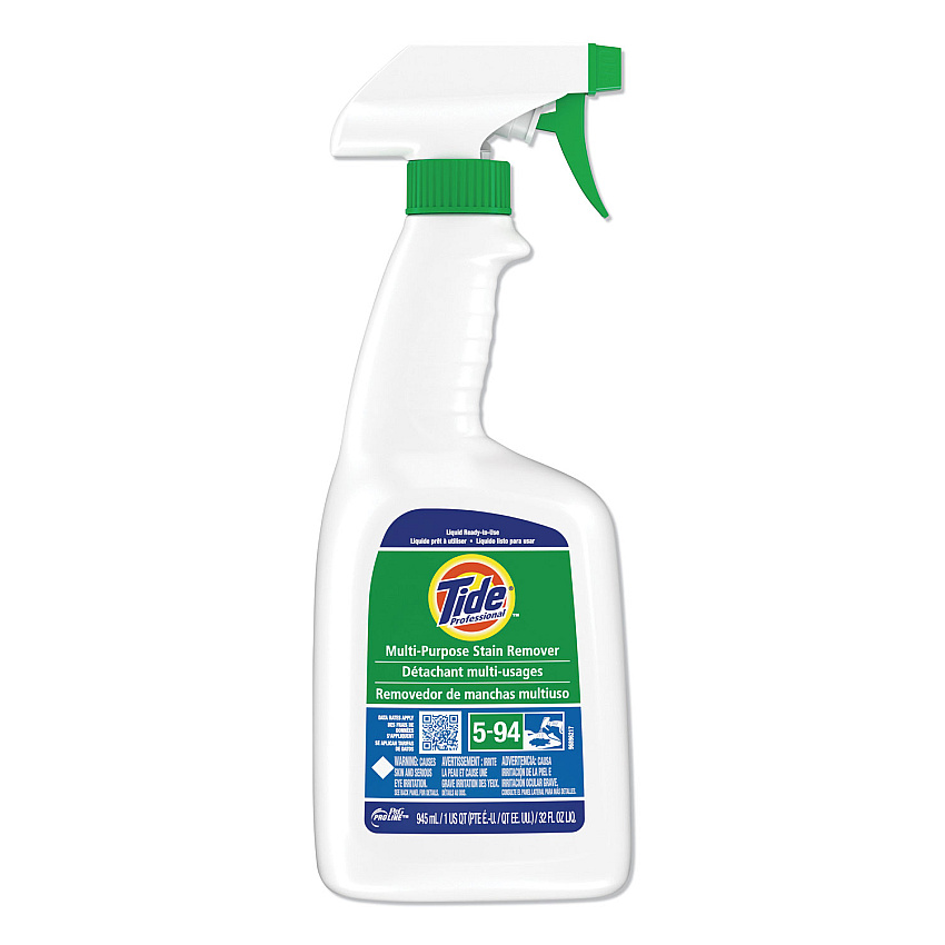 Tide Professional Multi Purpose Stain Remover, 32 oz Trigger Spray Bottle, 9/Carton (PGC48147)